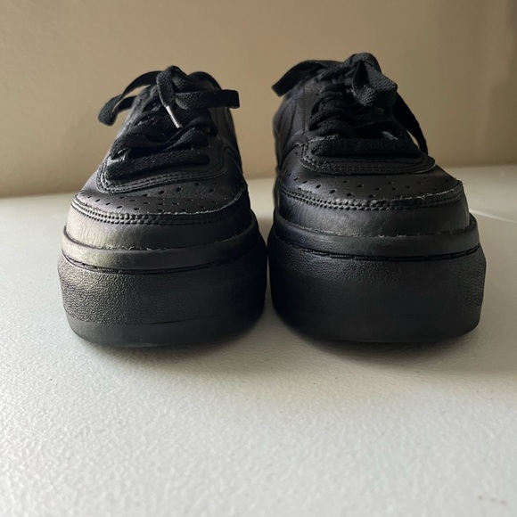 Nike Court Vision Alta Leather Platform Sneakers | Women’s Size 7.5 | Black - Picture 11 of 16